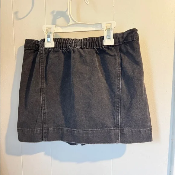 ✨ Rylee + Cru Black Denim Button Front Skirt | Girls 10–12Y ✨ - Picture 4 of 8